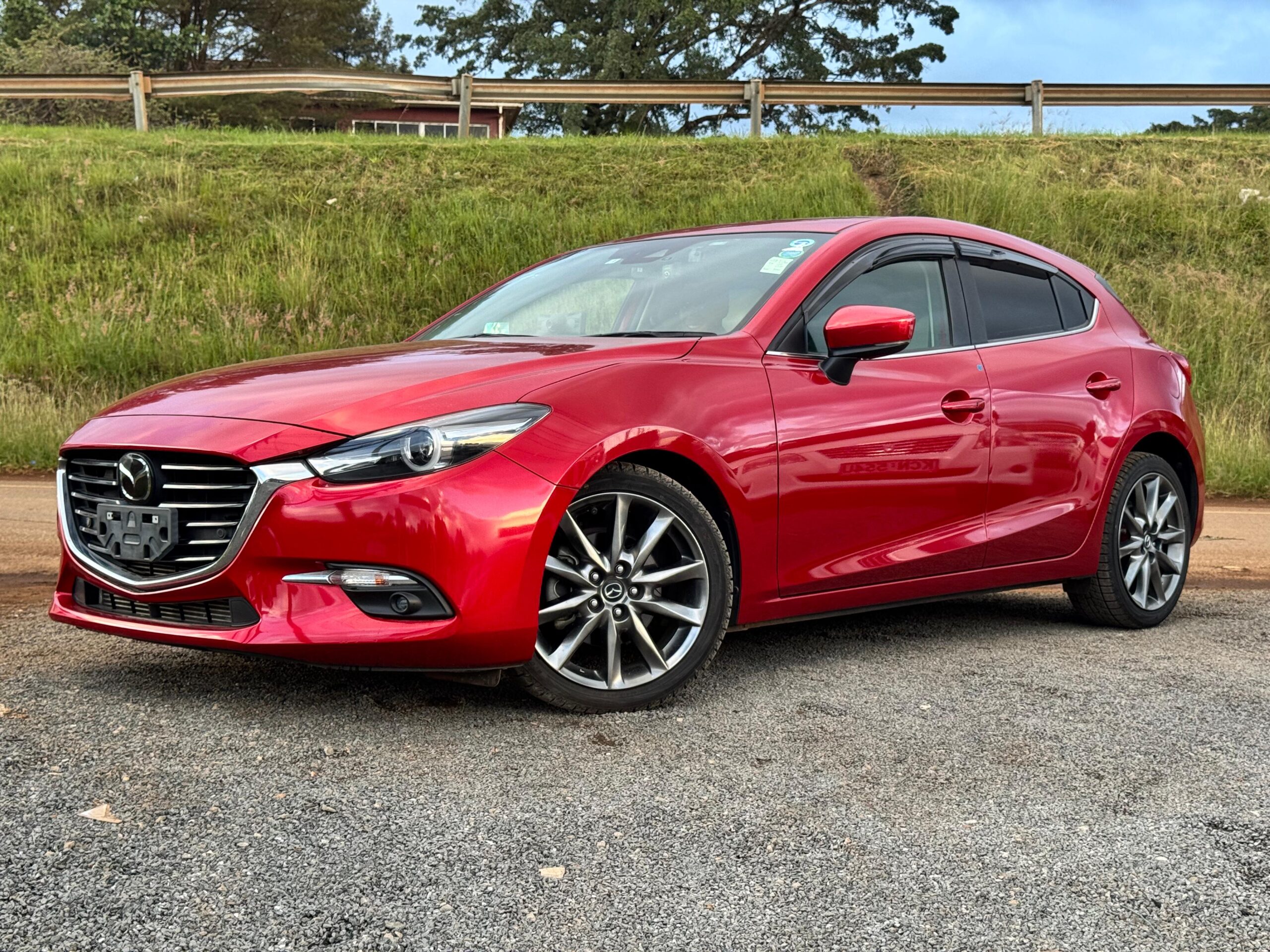 2017 – Mazda Axela – Wine Red