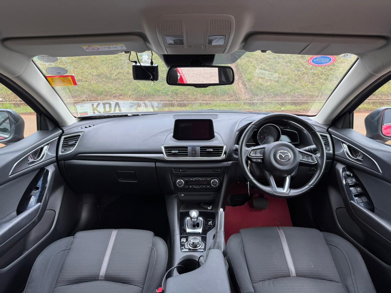 2018 – Mazda Axela Hybrid – Wine Red