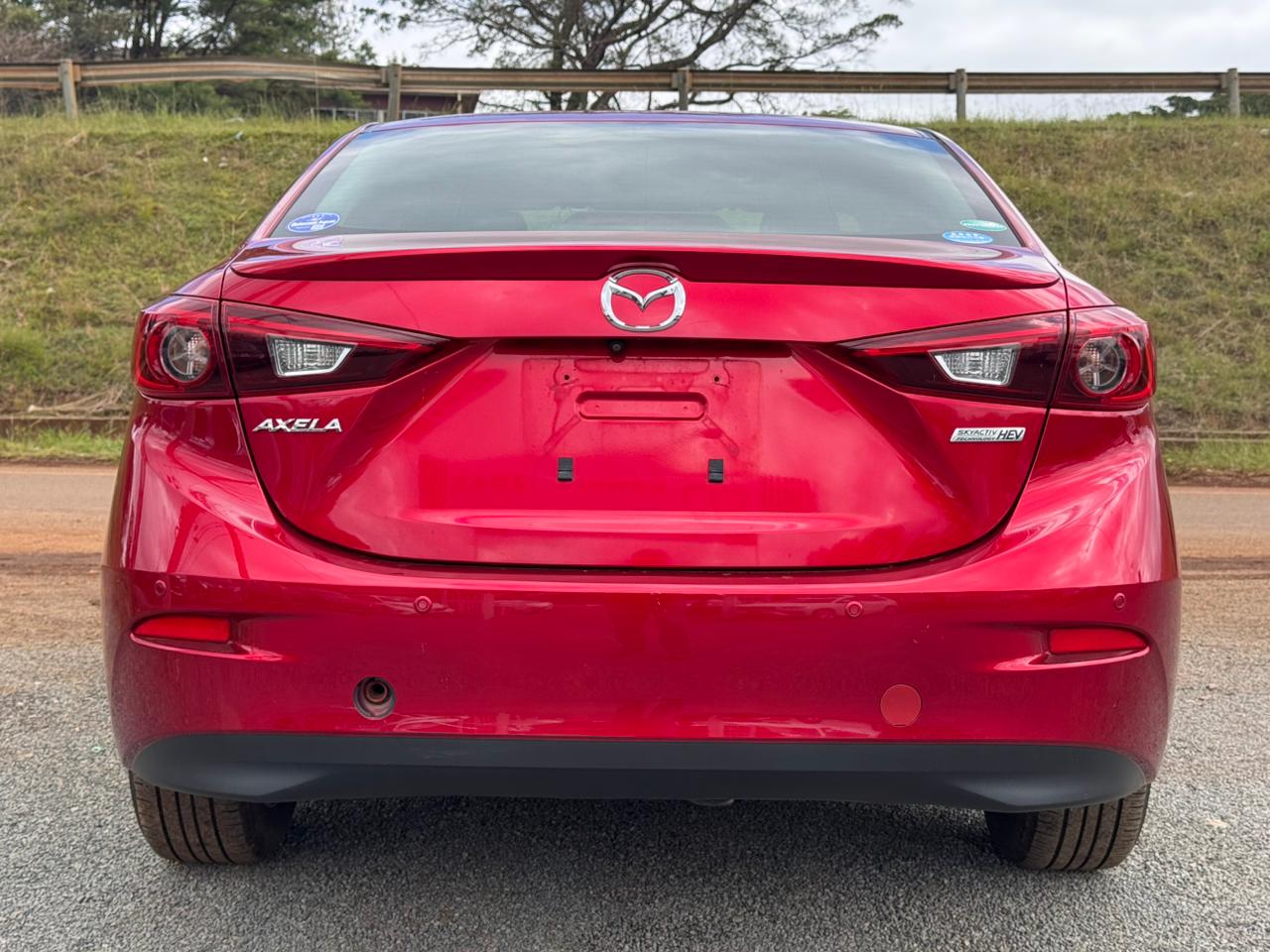 2018 – Mazda Axela Hybrid – Wine Red