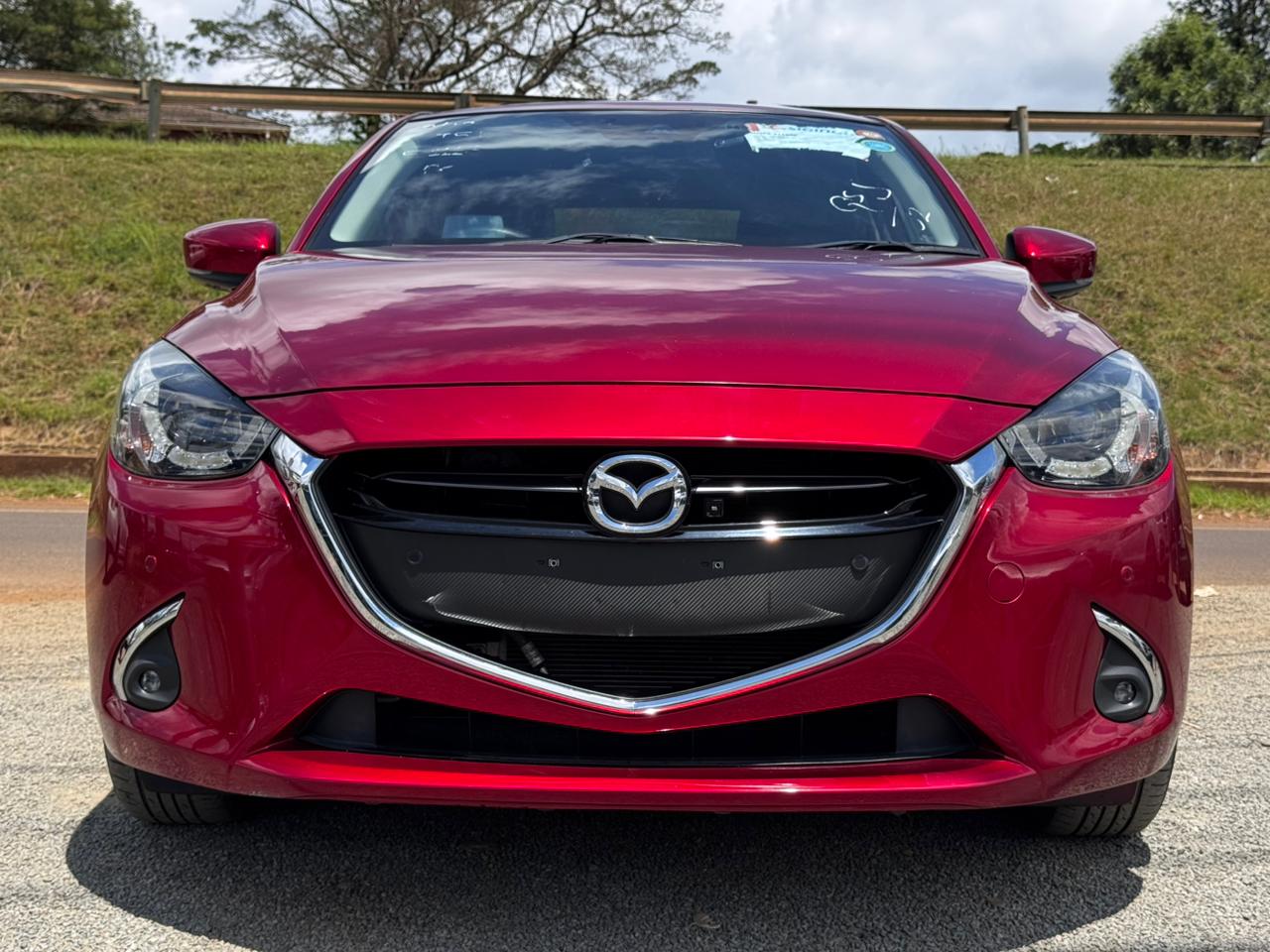 2018 – Mazda Demio – Wine Red