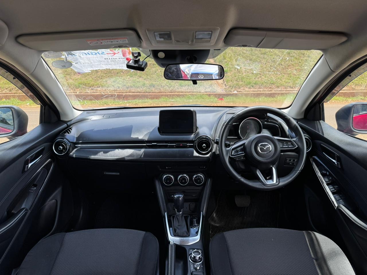 2018 – Mazda Demio – Wine Red