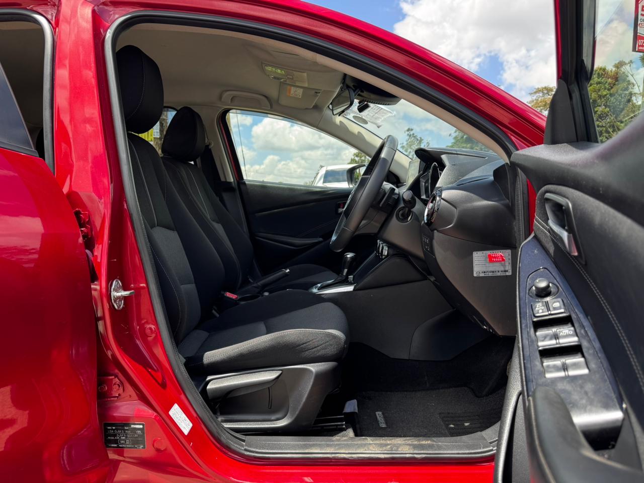 2018 – Mazda Demio – Wine Red