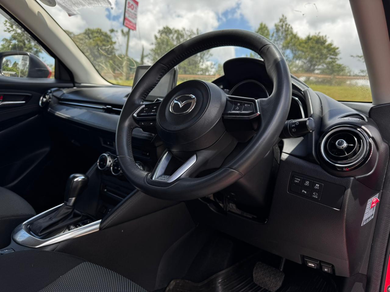 2018 – Mazda Demio – Wine Red