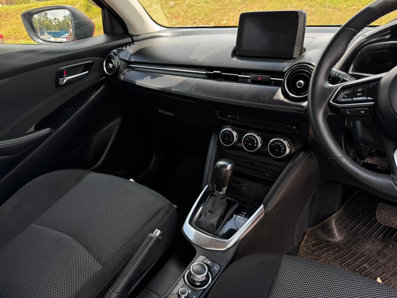 2018 – Mazda Demio – Wine Red