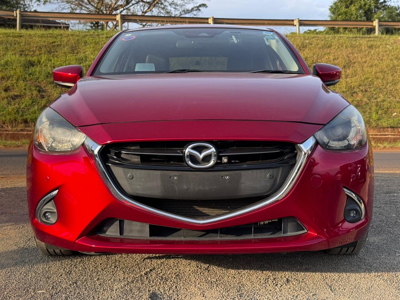 2018 – Mazda Demio – Wine Red