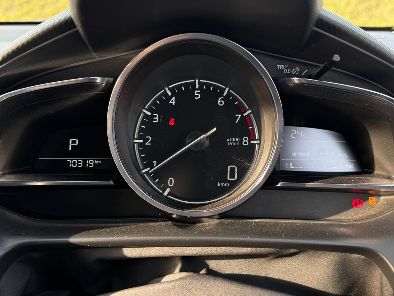 2018 – Mazda Demio – Wine Red