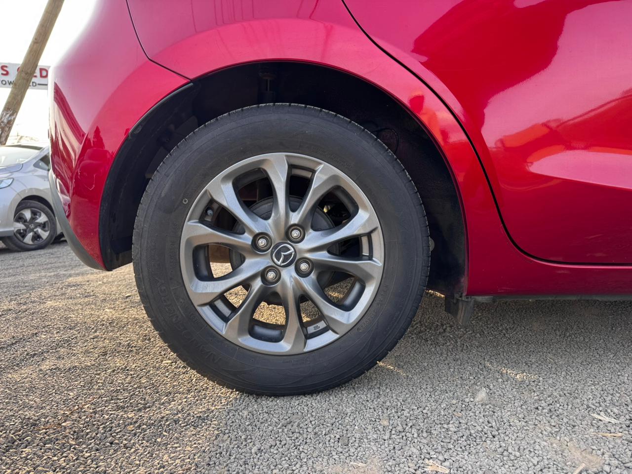 2018 – Mazda Demio – Wine Red