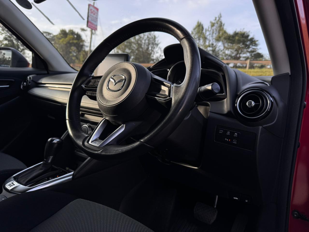 2018 – Mazda Demio – Wine Red