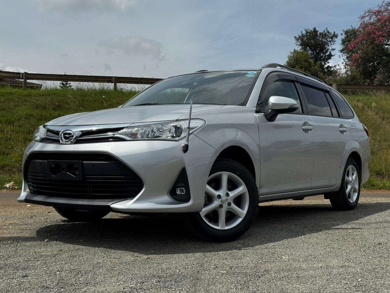 2019- Toyota Fielder Hybrid- Silver