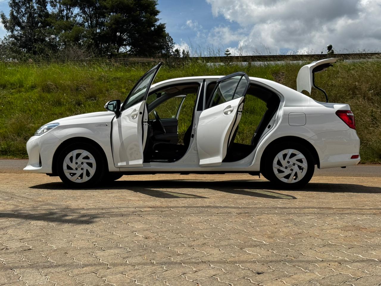 2019 – Toyota Axio (Hybrid) – White