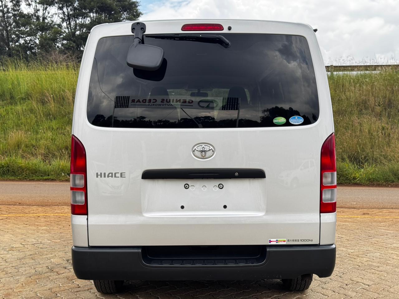2019 -Toyota HiAce -Silver