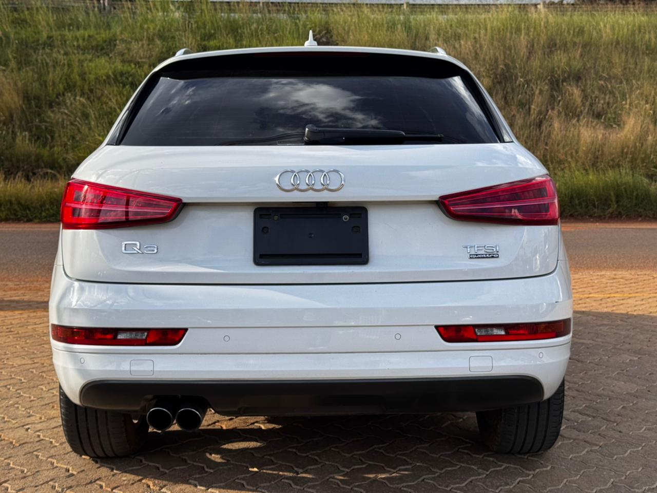 2017- Audi Q3 TFSI Quattro Sline- White