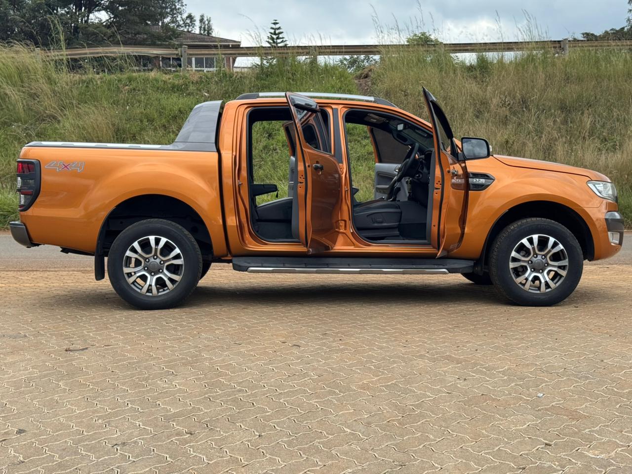 2018- Ford Ranger Wildtrak- Orange