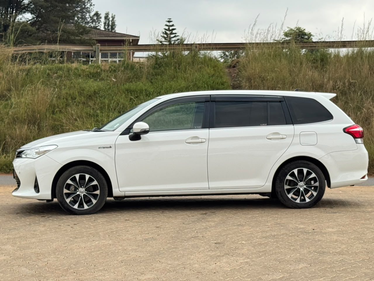 2019- Toyota Fielder Hybrid- White