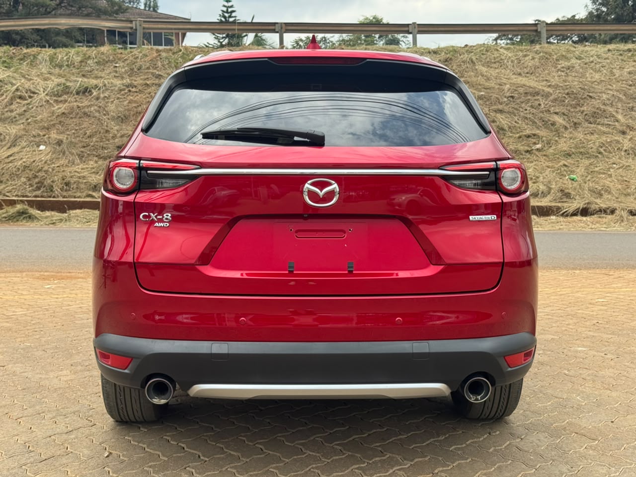 2019- Mazda CX-8 X-DL SkyActiveD- Wine Red