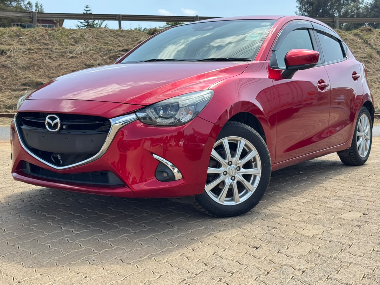 2020-Mazda Demio SkyActiveD- Wine Red