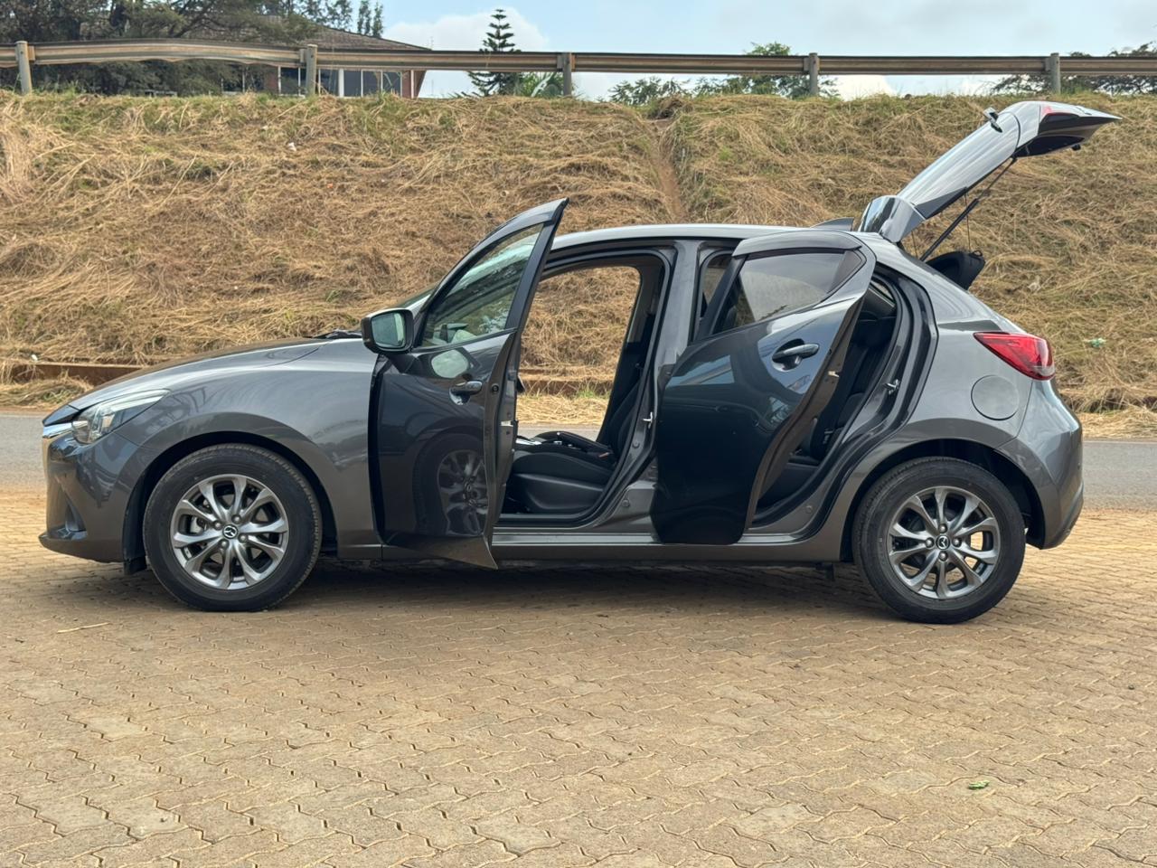 2019-Mazda Demio Skyactiv- Gray