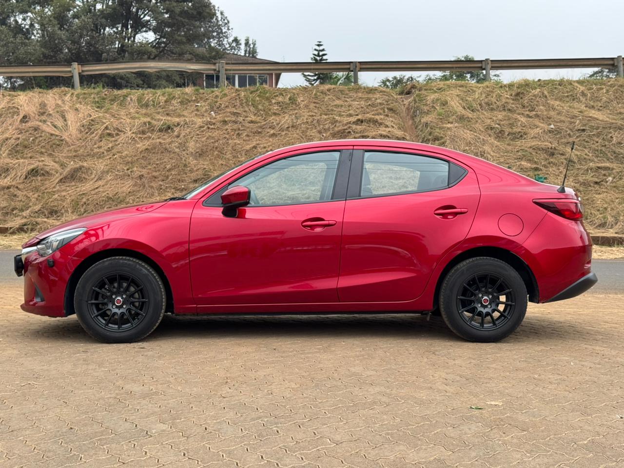 2021-Mazda Demio Sedan-Wine Red
