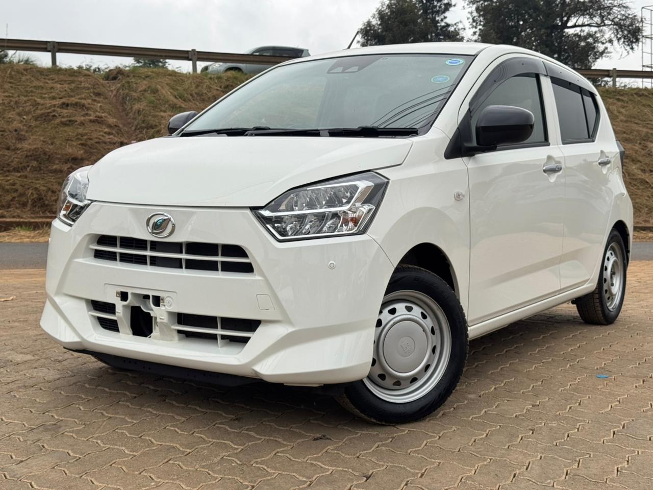 2019-Daihatsu Mira- White