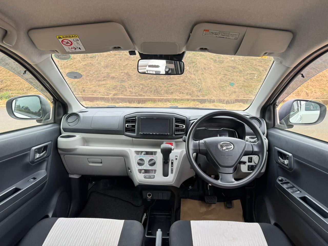 2019-Daihatsu Mira- White