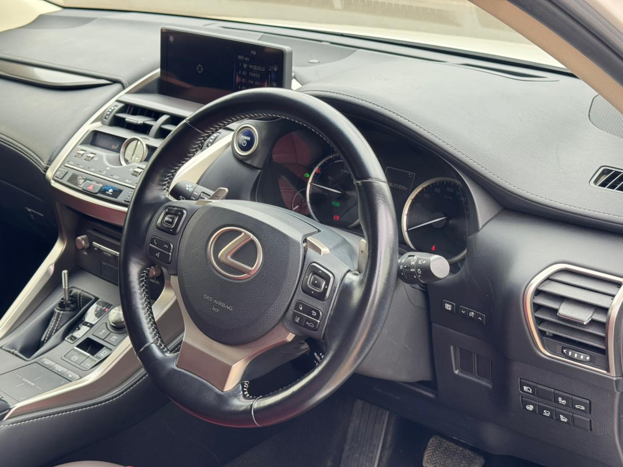 2019- Lexus NX300- White