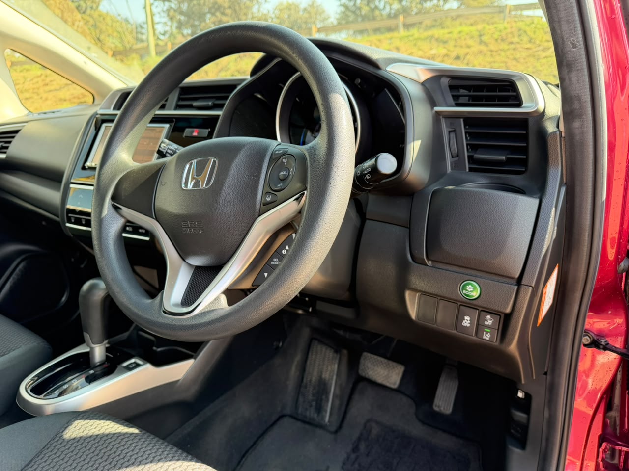 2019-Honda Fit- Wine Red