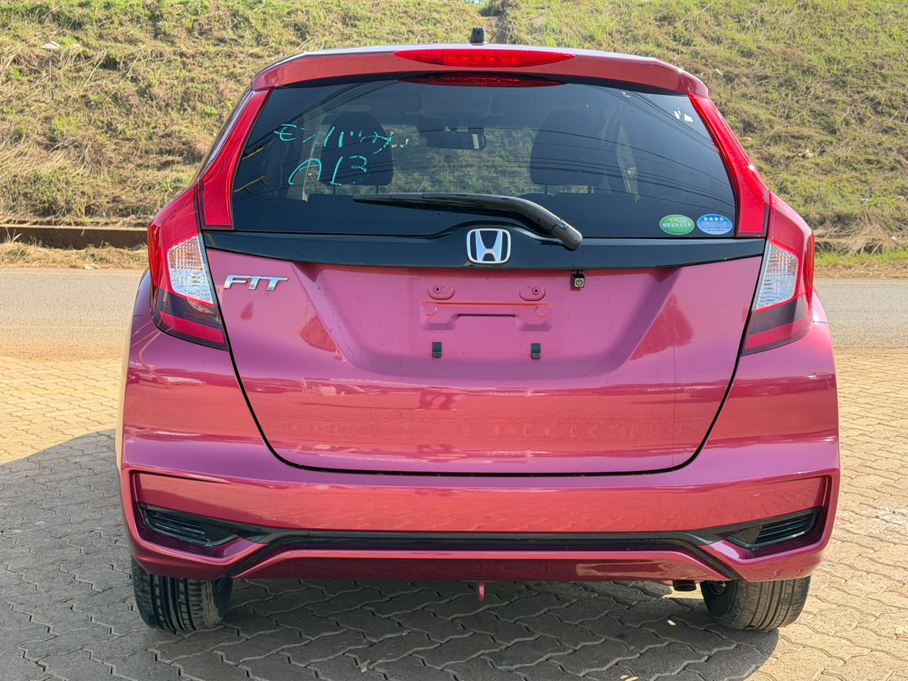 2019-Honda Fit- Wine Red