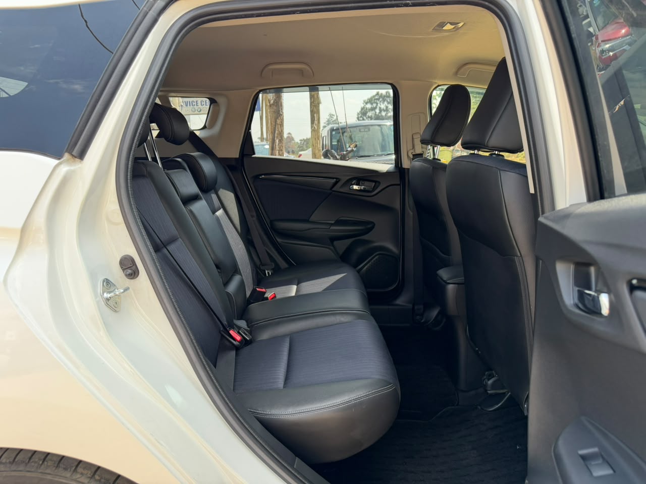 2019- Honda Fit Shuttle (Hybrid) – White