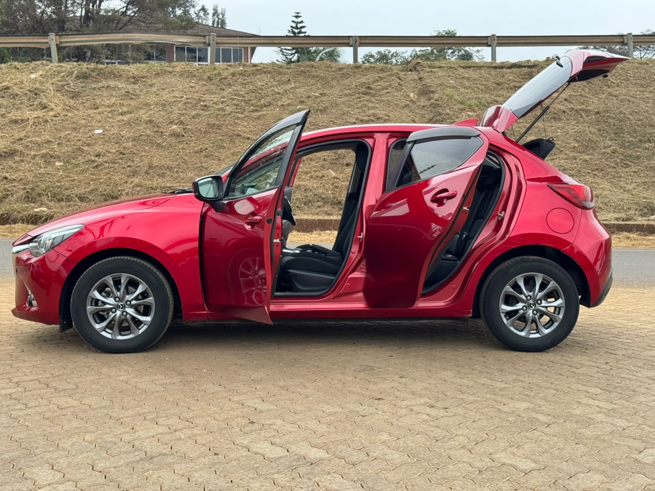 2019- Mazda Demio (Skyactiv)-Red