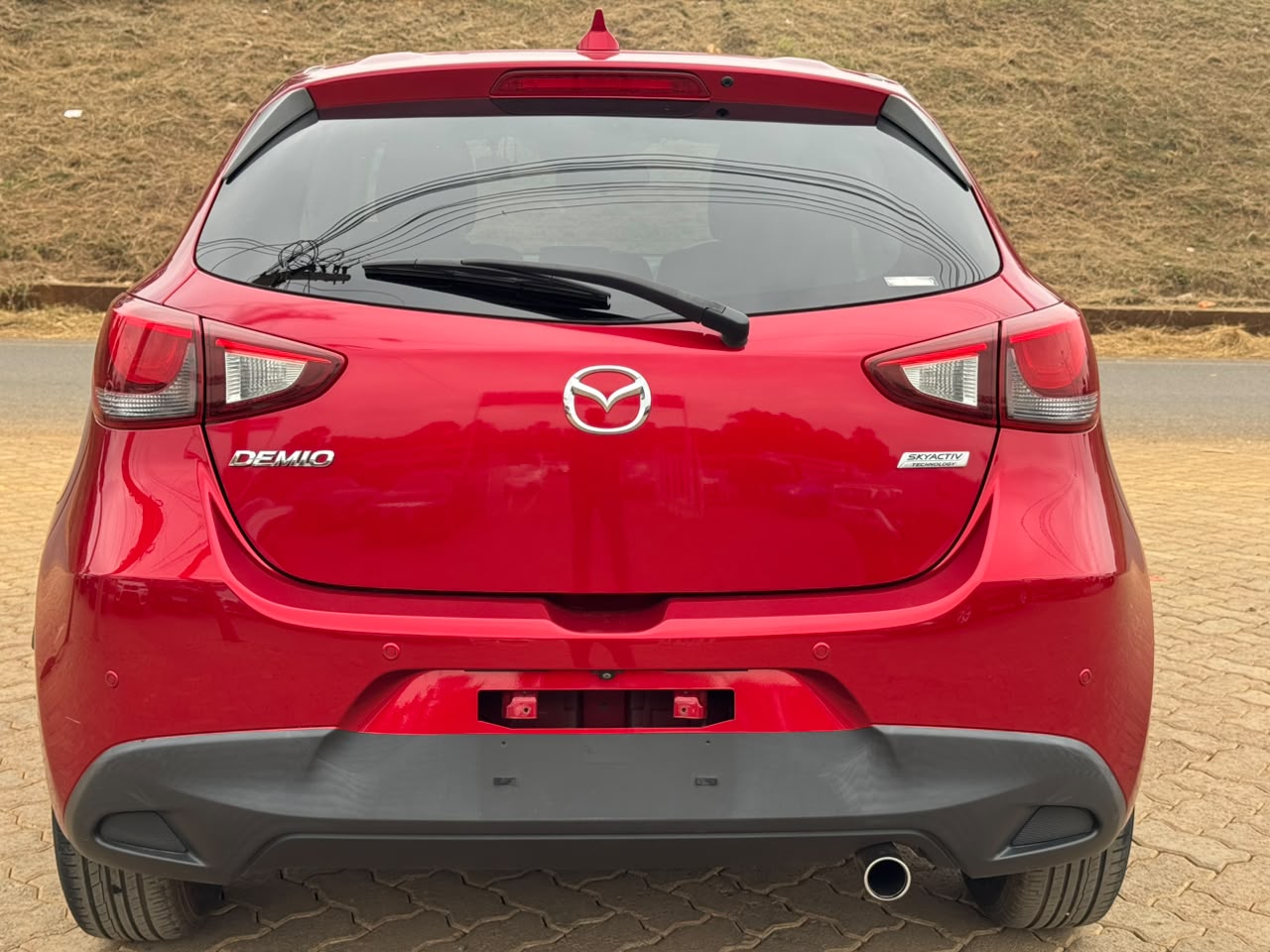 2019- Mazda Demio (Skyactiv)-Red