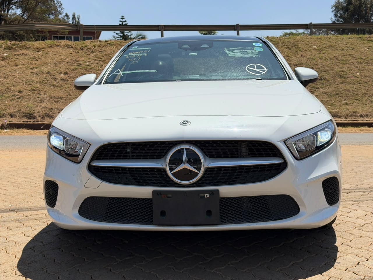 2019- Mercedes Benz A250- Pearl- White