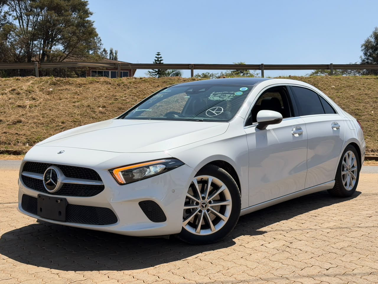 2019- Mercedes Benz A250- Pearl- White
