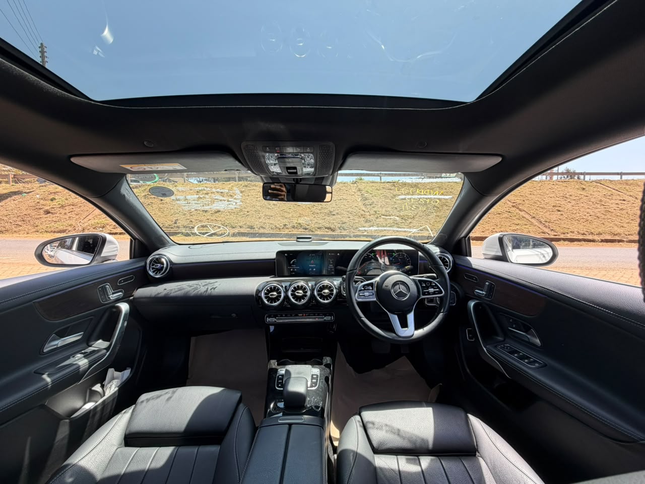 2019- Mercedes Benz A250- Pearl- White