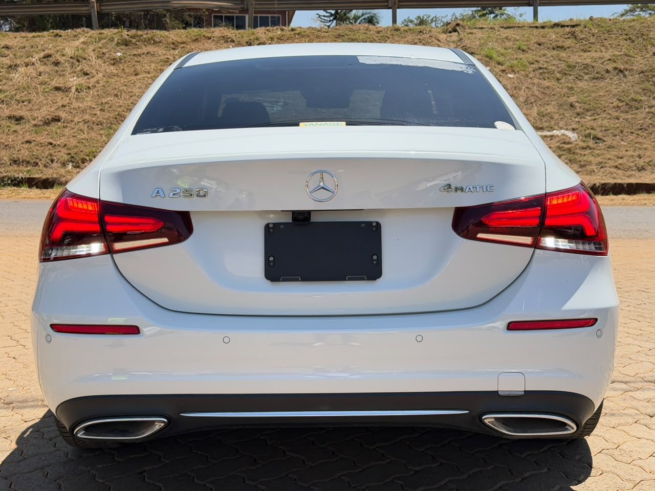 2019- Mercedes Benz A250- Pearl- White