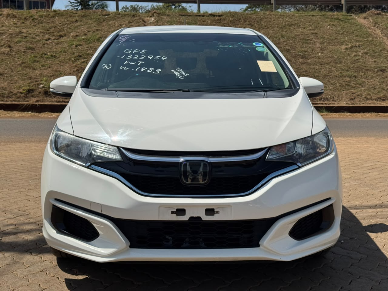 2019- Honda Fit Hybrid- White
