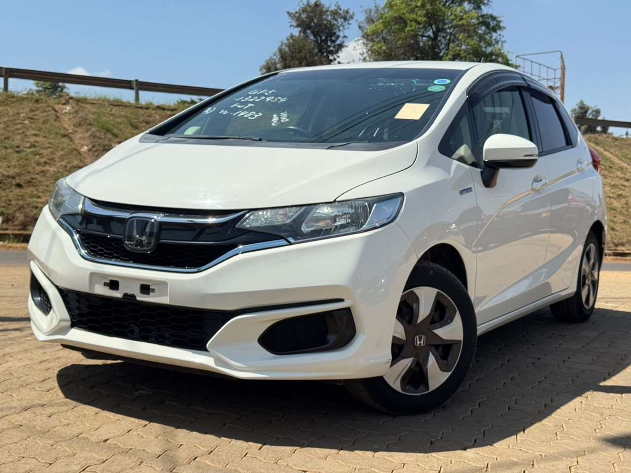 2019- Honda Fit Hybrid- White