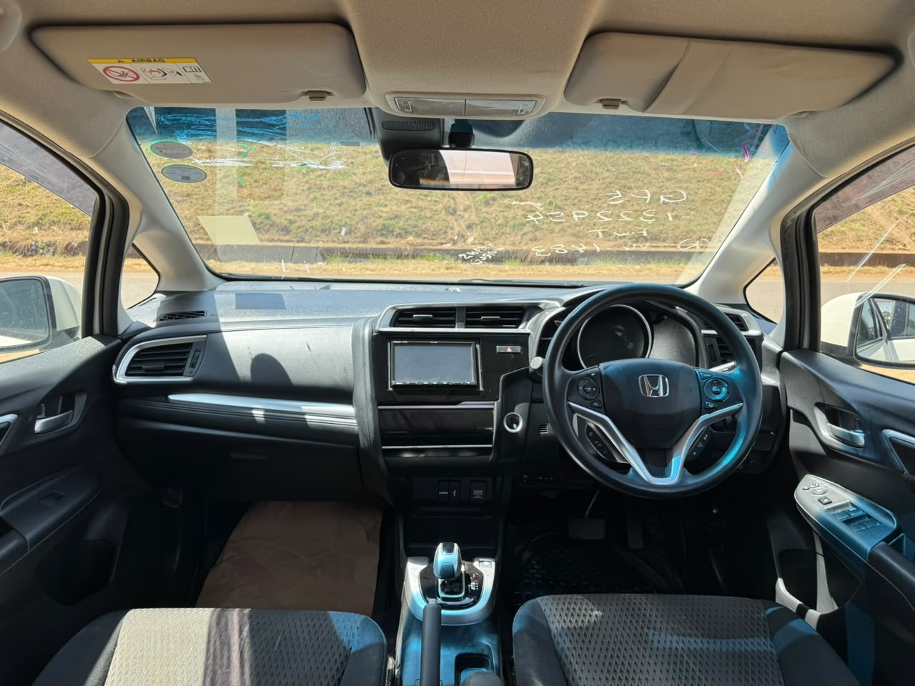 2019- Honda Fit Hybrid- White