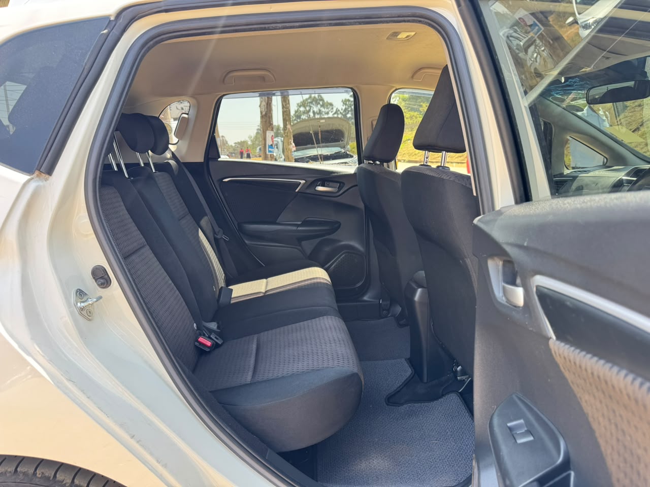 2019- Honda Fit Hybrid- White