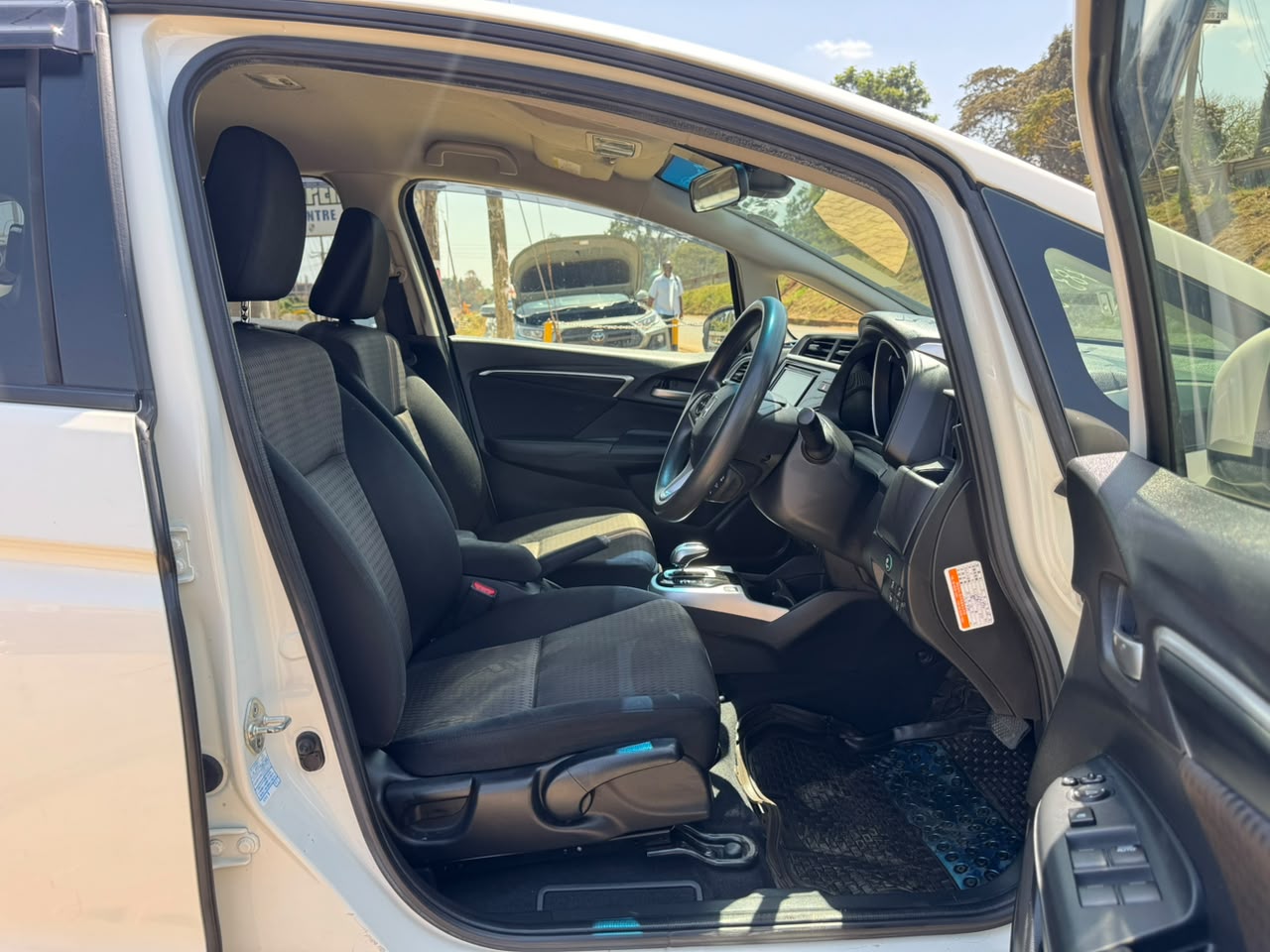 2019- Honda Fit Hybrid- White