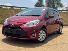2019  – Toyota Vitz Hybrid – Red