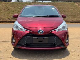 2019  – Toyota Vitz Hybrid – Red