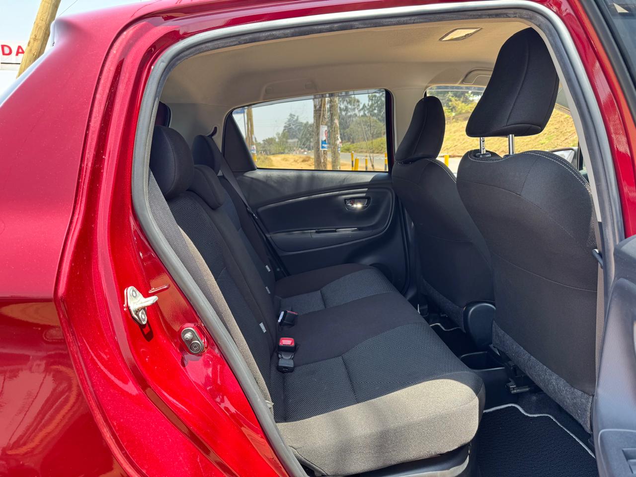 2019  – Toyota Vitz Hybrid – Red